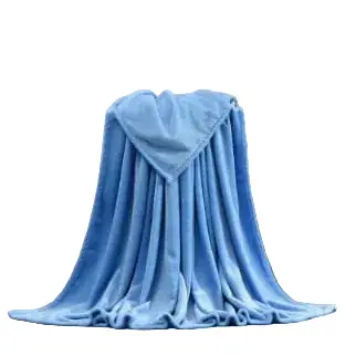 Plain Fleece Blanket – 6x6ft Bedding & Blankets Throw Blankets