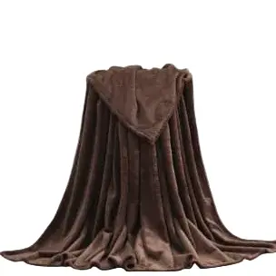 Plain Fleece Blanket – 6x6ft Bedding & Blankets Throw Blankets