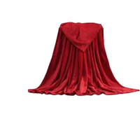 Plain Fleece Blanket – 6x6ft Bedding & Blankets Throw Blankets