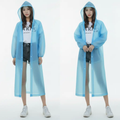 Adult Unisex Hooded Waterproof Poncho Raincoat Apparel & Outerwear Rain Coats