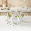 Italian Glass Beer Glass – 500ml Kitchen & Dining Beer Glasses