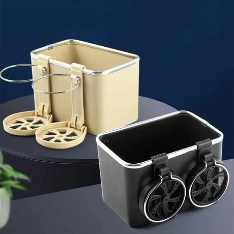 Multifunctional Car Console Organizer Box – ABS & Stainless Steel Car Accessories Vehicle Organizers