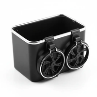 Multifunctional Car Console Organizer Box – ABS & Stainless Steel Car Accessories Vehicle Organizers