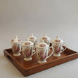 Luxury Rose Tea Mug – Bone China with Lid Kitchen & Dining Mugs