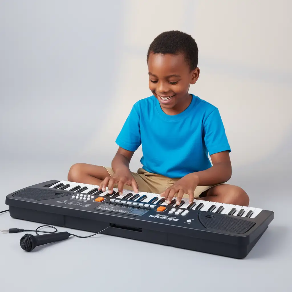 Electronic Keyboard, 61 Keys Musical Instruments Musical Keyboards