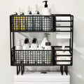 Double Layer Over the Toilet Rack Home & Kitchen Over-the-Toilet Caddies