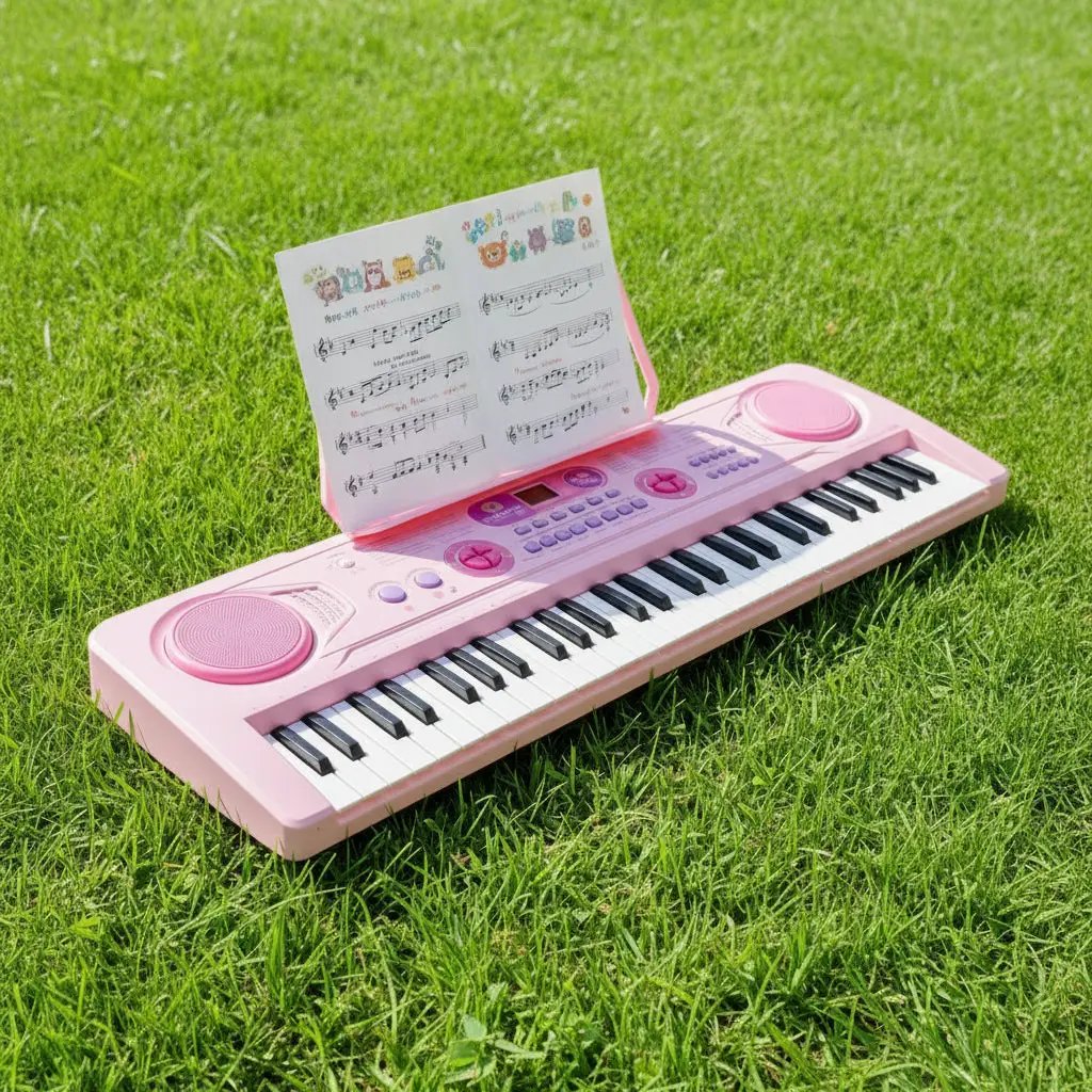 Portable Electronic Keyboard, 61 Keys Musical Instruments Musical Keyboards