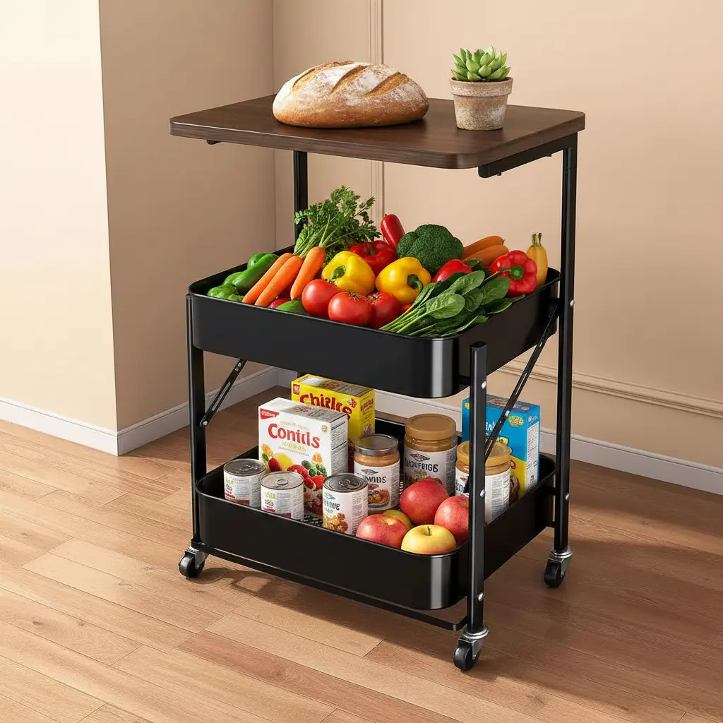 Multi-Purpose Rolling Storage Cart Storage & Organisation Carts