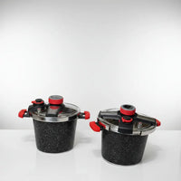 6L Granite Pressure Cooker, Gas & Induction Compatible Cookware & Kitchen Appliances Pressure Cookers