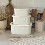 Multipurpose Storage Containers, Set of 3 Kitchen Storage Food Storage Containers
