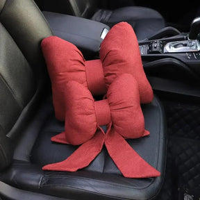 Luxury Bow Car Seat Cushion Set Car Accessories Seat Covers