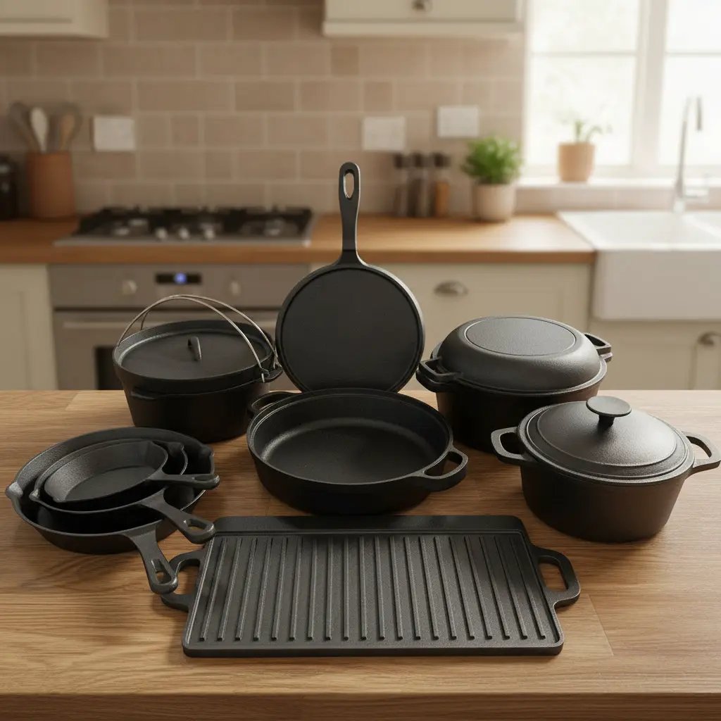 Pre-Seasoned Cast Iron Cookware Set Cookware Sets Cookware Sets