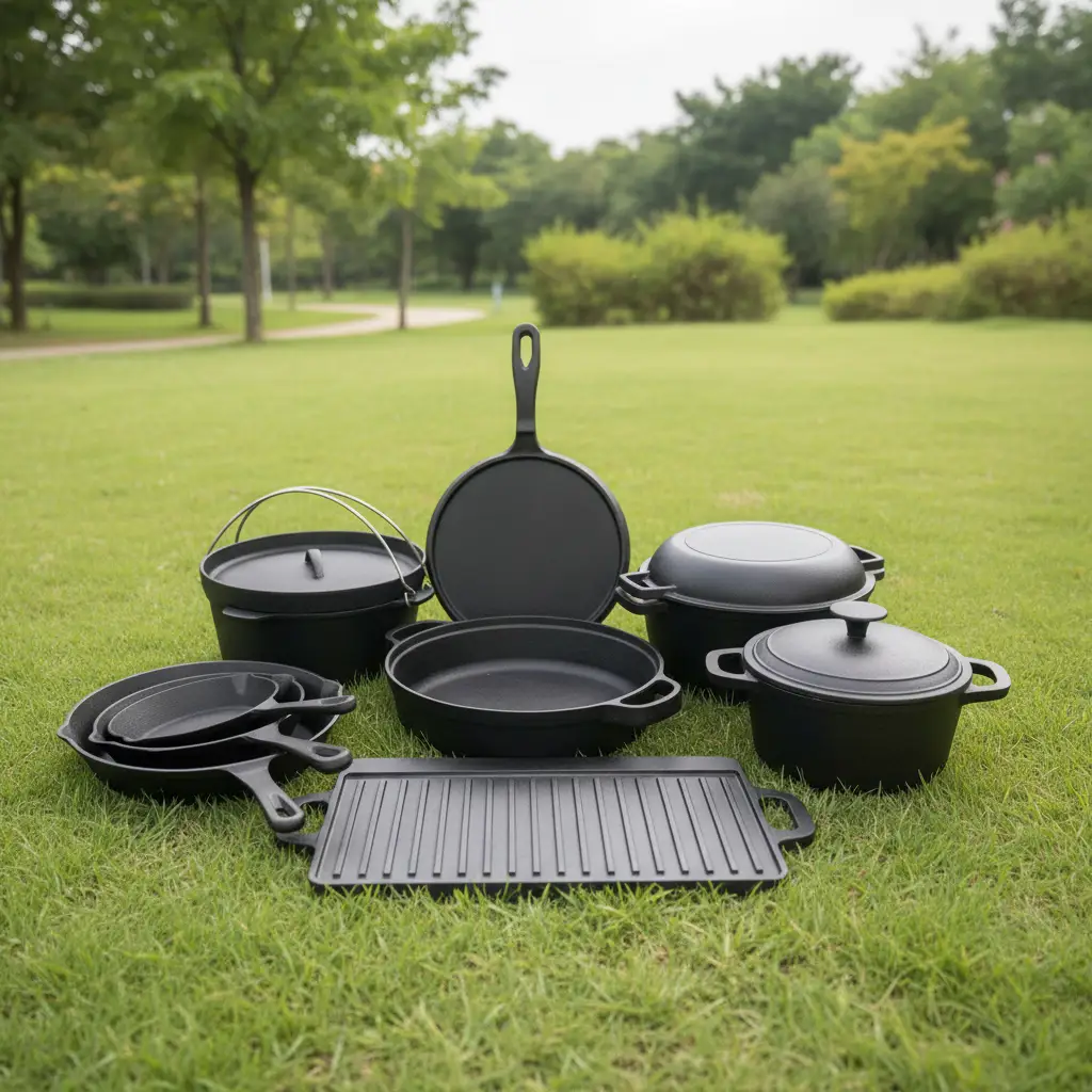 Pre-Seasoned Cast Iron Cookware Set Cookware Sets Cookware Sets