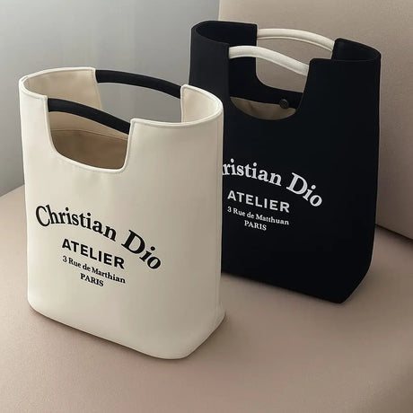Canvas Tote Bag – Paris Print Tote Bag Shopping Totes