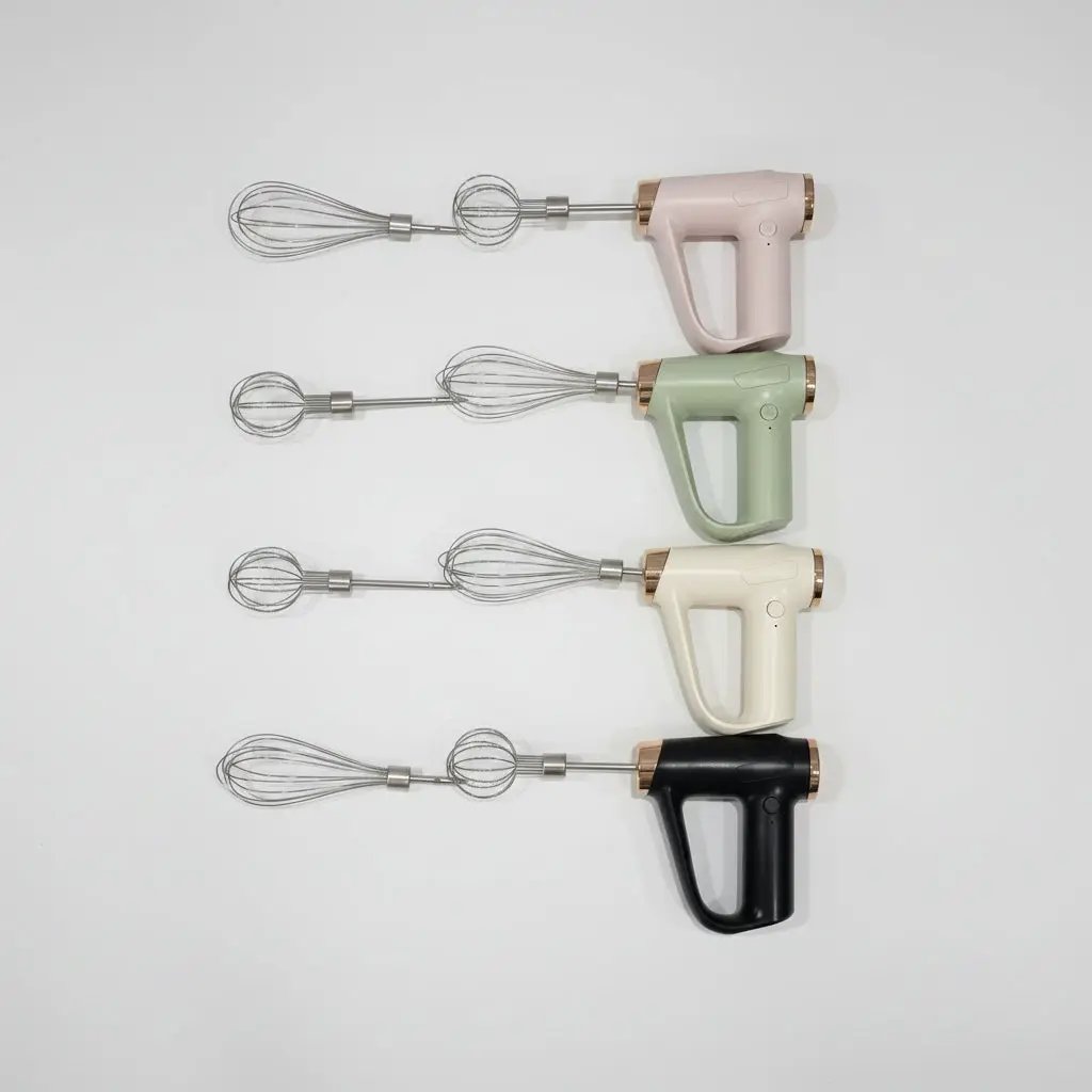 Rechargeable Wireless Handheld Egg Beater Whisk Kitchen Appliances Hand Mixers