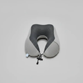 Microfiber Travel Neck Pillow with Hooded Cap Travel Accessories Travel Pillows