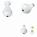 360° Panoramic WiFi Bulb CCTV Nanny Cam Security Cameras Surveillance Cameras