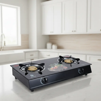 Nunix 2 Burner Glass Top Table Cooker Kitchen Appliances Cooktops
