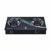 Nunix 2 Burner Infrared Glass Top Table Cooker Kitchen Appliances Portable Cooking Stoves