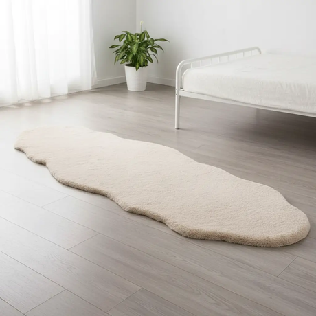 Rabbit Fur Faux Decorative Mat – 60x170cm Rugs & Mats Rugs