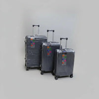 PP 3-in-1 Suitcase Set – Unbreakable Rubber, No. 30 Luggage & Travel Bags Suitcase Travel Sets