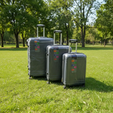 PP 3-in-1 Suitcase Set – Unbreakable Rubber, No. 30 Luggage & Travel Bags Suitcase Travel Sets