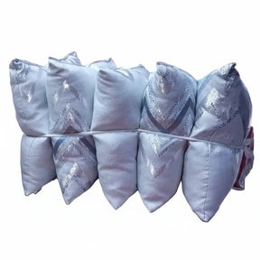 Fiber Filled Backrest Throw Pillows – Set of 5 Home Decor Throw Pillows