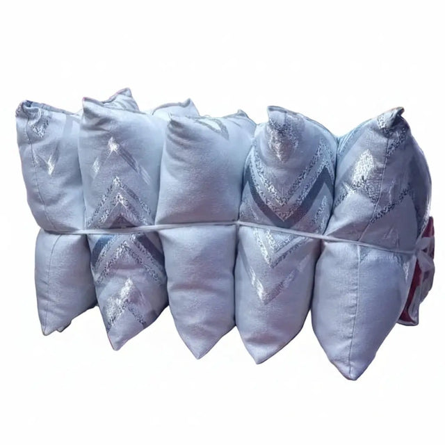 Fiber Filled Backrest Throw Pillows – Set of 5 Home Decor Throw Pillows