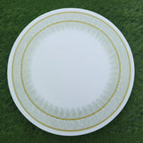 Round Faux Leather PVC Table Mats – Set of 6, 38cm Table Decor Placemats