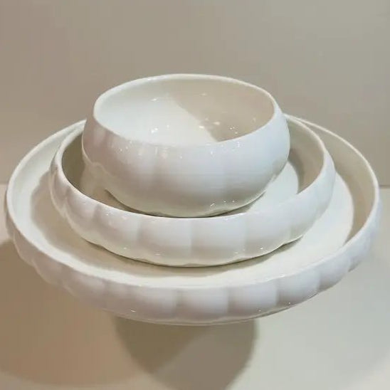 Premium Ceramic Dinner Set – 25pcs Tableware Dinnerware Sets