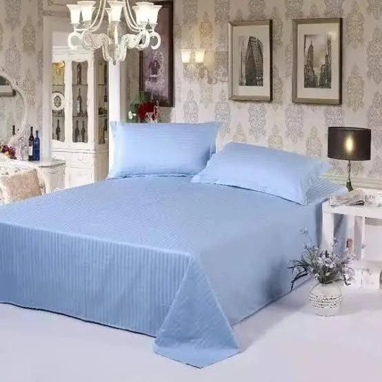 Cotton Striped Bedsheet Set – 5x6 Bedding Bed Sheets