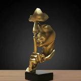 Silent Art Decor Home Decor Sculptures & Statues