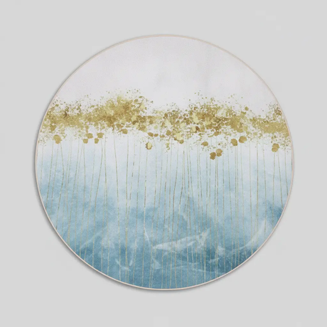 Modern Light Luxury Round Carpet, 80x80cm Rugs & Carpets Rugs