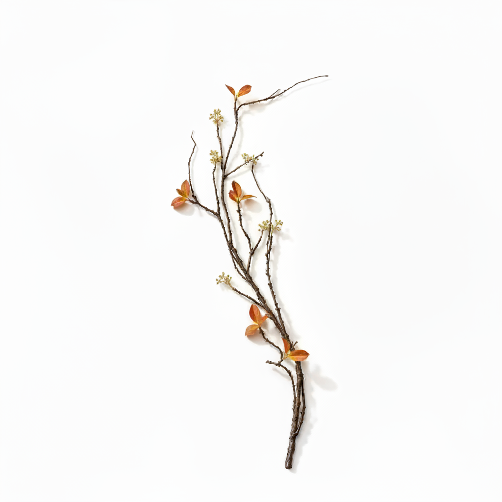 Luxe Decorative Branches for Modern Interiors and Vases Home Décor Artificial Non-Flowering Plants