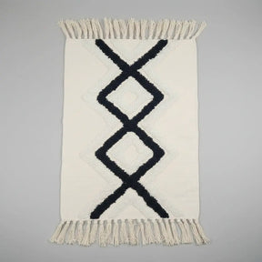 Bohemian Nordic Bedroom Rug with Tassels Rugs & Mats Rugs