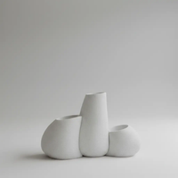 Modern 3-Piece Decorative Floor Vase Set Home Décor & Vases Vases