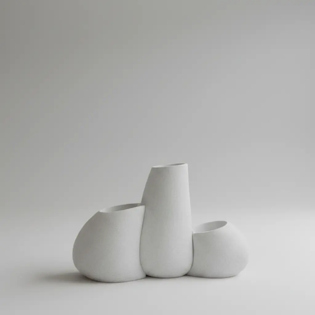 Modern 3-Piece Decorative Floor Vase Set Home Décor & Vases Vases