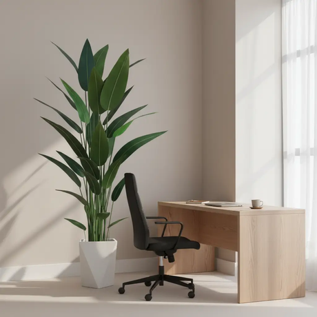Real Touch Strelitzia Plant – 180cm Artificial Plants & Decor Artificial Non-Flowering Plants