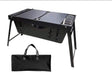 Portable Foldable Stainless Steel BBQ Charcoal Grill 50x30cm Outdoor & BBQ Outdoor Grills