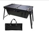 Portable Foldable Stainless Steel BBQ Charcoal Grill 50x30cm Outdoor & BBQ Outdoor Grills