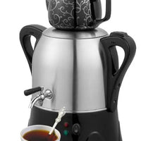 Premium Electric Samovar Tea Maker 1800W With Dual Chamber Design