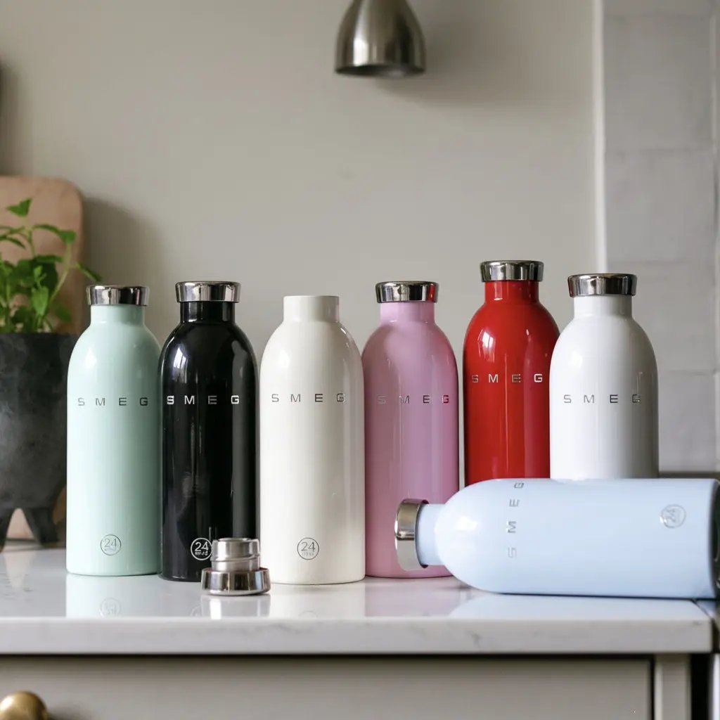 SMEG Insulated Double Wall Tumbler Bottle Drinkware Water Bottles
