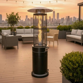 Cylindrical Gas Patio Heater Outdoor & Patio Patio Heaters