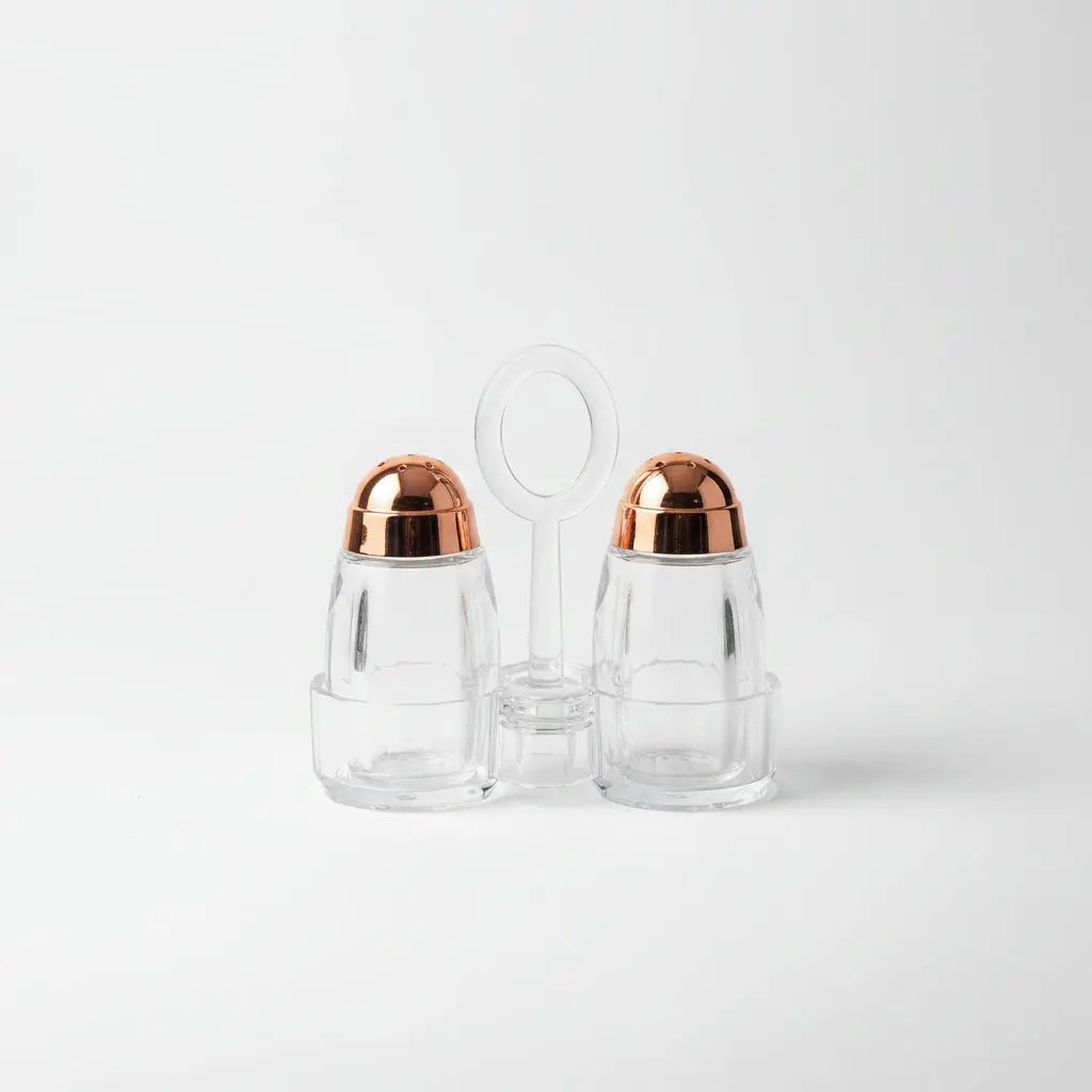 Acrylic Cruet Dining Shaker Set Kitchenware Condiment Dispensers