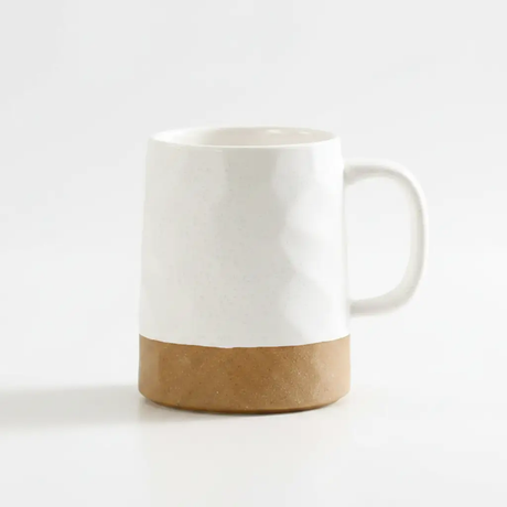 Retro Nordic Striped Matte Ceramic Coffee Mugs Kitchen Mugs