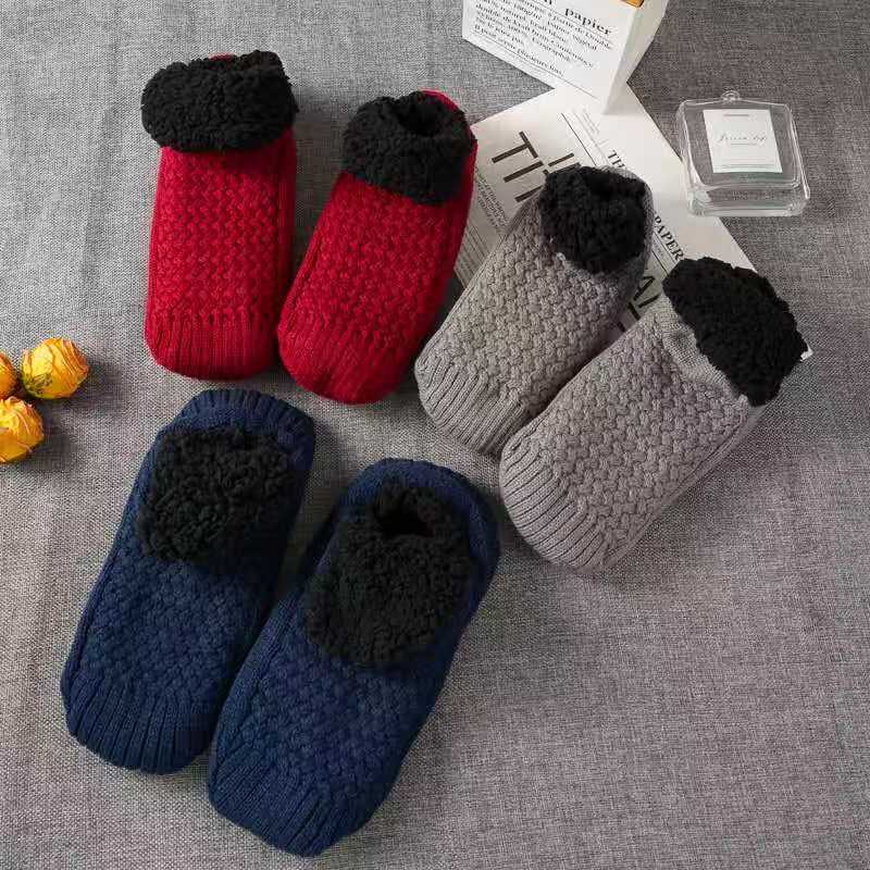 Non-Slip Knitted Floor Slipper Socks Clothing & Accessories Slippers