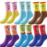 HYP SpongeBob SquarePants Men's Crew Socks Socks & Hosiery Crew Socks