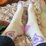 Colorful Heart Socks Socks & Hosiery Crew Socks