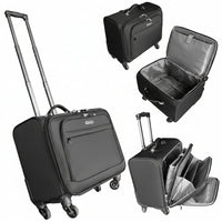 Pilot Business Oxford Rolling Luggage Bag Travel & Luggage Carry-On Suitcases
