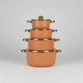 5-Piece Soup Pot Set Cookware Cookware Sets